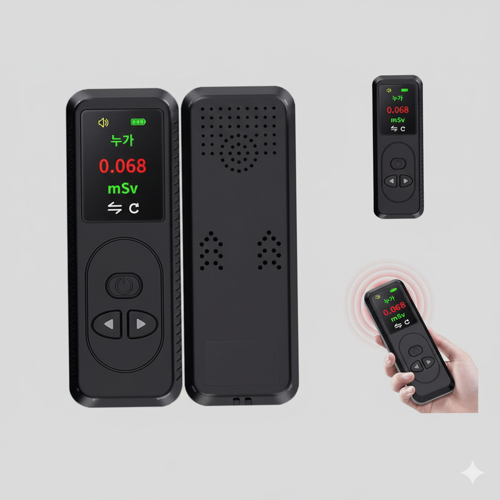 Détecteur portable de rayonnement nucléaire